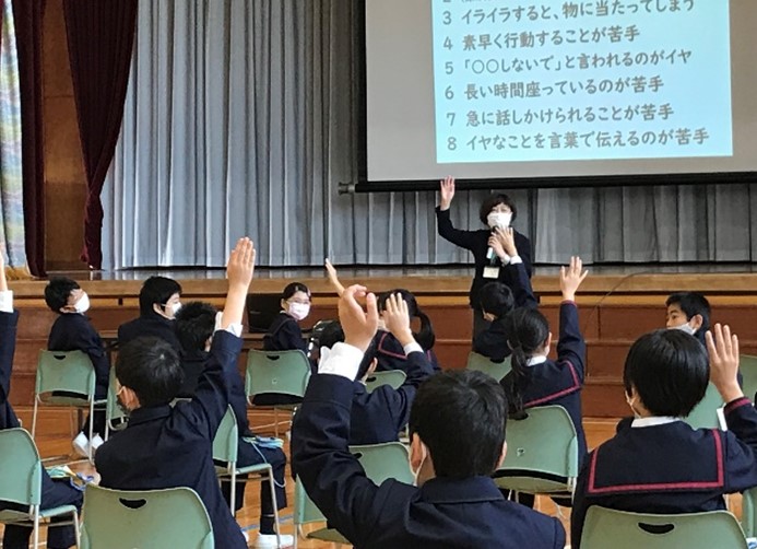 写真：障害理解学習の様子２